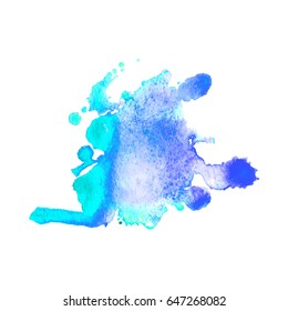 Abstract hand drawn watercolor background. Vector illustration. Grunge texture for cards and flyers design.