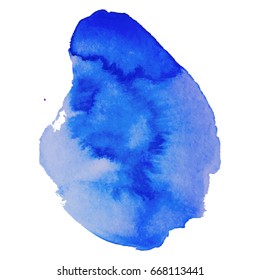 Abstract hand drawn watercolor background. Vector illustration. Grunge texture for cards and flyers design.