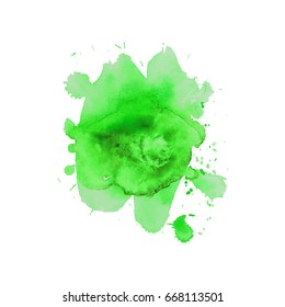Abstract hand drawn watercolor background. Vector illustration. Grunge texture for cards and flyers design.