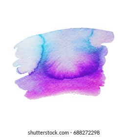 Abstract hand drawn watercolor background. Vector illustration. Grunge texture for cards and flyers design.