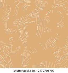 Abstract hand drawn wave pattern. Vector Illustration.