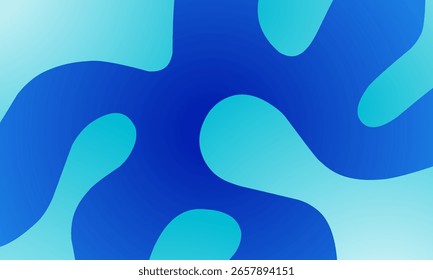 Padrão abstrato de ondas desenhadas à mão. Ilustração de vetor.