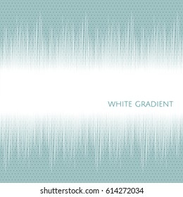 An abstract hand drawn white seamless vector gradient pattern semitransparent on a blue polka dot background