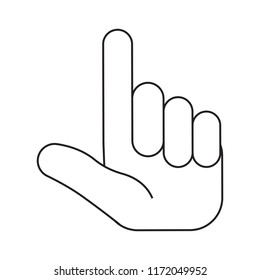 Abstract hand Expression