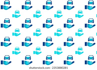 Resumen El fondo del patrón de coche de mano de mano, puede ser utilizado para diseños de negocios, presentaciones o cualquier diseño adecuado.