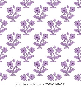 Abstract Hand Indian Block Print Ajrakh Print background pattern