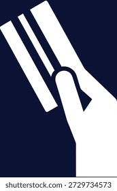 Abstract Hand Interacting with Halftone Lines, Modern Graphic Design Element for Digital Interfaces and User Experience Concepts