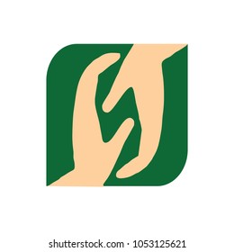 Abstract Hand Logo