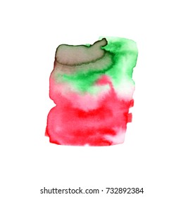 Abstract hand paint watercolor background ,vector illustration, stain watercolors colors on wet paper. Watercolor composition used for scrapbook elements or print, design, web, label.