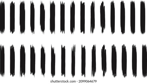 Abstract hand painted grunge texture set