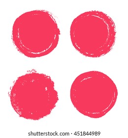 Abstract hand painted textured ink brush backgrounds, paint strokes with dry rough edges