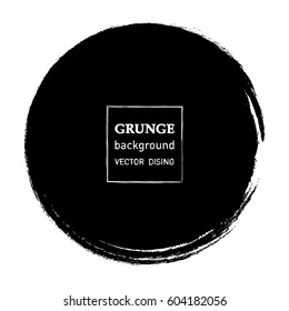 Abstract hand painted textured ink brush background, isolated strokes with dry rough edges
