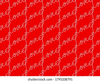 Resumen De La Mano Escritura Diagonal De Amor Textos Patrón Vector Sin Maravilla Fondo Aislado 