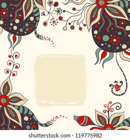 abstract handdrawn background