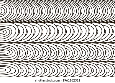 Abstract hand-drawn background, wave background. Line. Vector illustration
