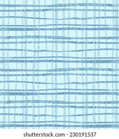 Abstract hand-drawn ethnic pattern, tribal background. Vector pattern.