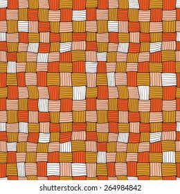 Abstract hand-drawn matting seamless pattern