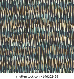 Abstract hand-drawn pattern with vertical chaotic dashes.  Overlapping background for your design.Textile, blog decoration, banner, poster, wrapping paper.
