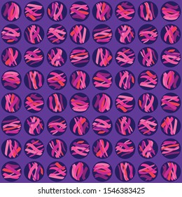 Abstract hand-drawn repeating shapes. Vector seamless pattern design for textile, wallpaper, wrapping paper, prints, fabric, web background or other accent etc.