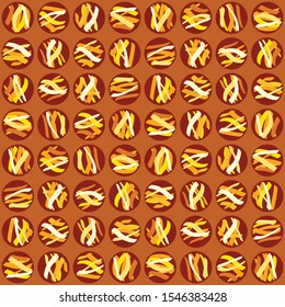 Abstract hand-drawn repeating shapes. Vector seamless pattern design for textile, wallpaper, wrapping paper, prints, fabric, web background or other accent etc.