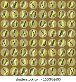 Abstract hand-drawn repeating shapes. Vector seamless pattern design for textile, wallpaper, wrapping paper, prints, fabric, web background or other accent etc.