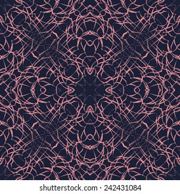 abstract hand-drawn seamless pattern