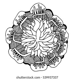Abstract hand-drawn vector illustration