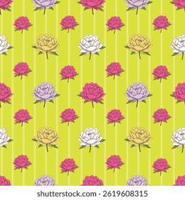 Abstract Handmade Floral textile patterns with digitally enhanced seamless, perfect for wall art, stylish fashion prints, and versatile wrapping paper