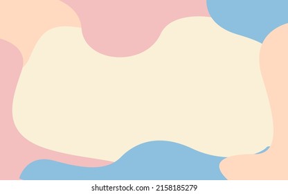 Resumen de la forma de onda de la mano vector de fondo plano