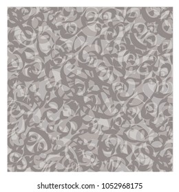 Abstract Handwritten Pseudo-Arabic Calligraphy. Ornament. Not seamless!