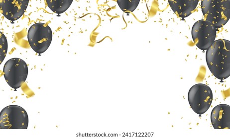 Abstract Happy Birthday Background Card Template Vector Illustration EPS10