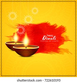 Abstract Happy Diwali background