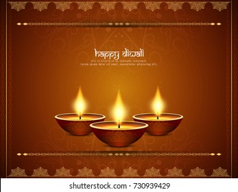 Abstract Happy Diwali background
