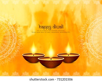 Abstract Happy Diwali background