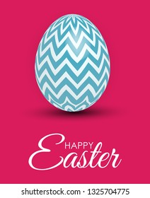 Abstract Happy Easter Template Holiday Background Vector Illustration EPS10
