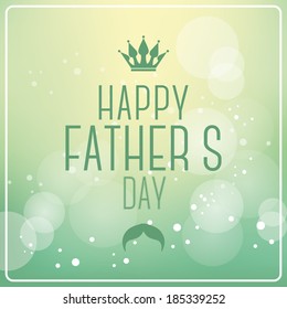 abstract Happy father's day on a special background