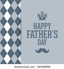 abstract Happy father's day on a special background