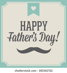 abstract Happy father's day on a special background