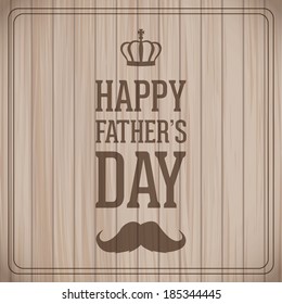 abstract happy father's day text on a special background
