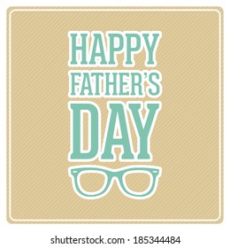 abstract happy father's day text on a special background