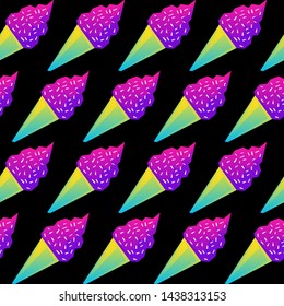 Abstract happy halloween seamless pattern background. Paper cut halloween swatch for design halloween menu, wrapping paper, halloween party invitation, autumn holiday shop sale, bag print, t shirt etc