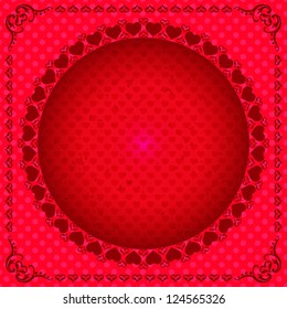 Abstract Happy Valentine Day vector design / Modern Happy Valentine Day pattern vector design