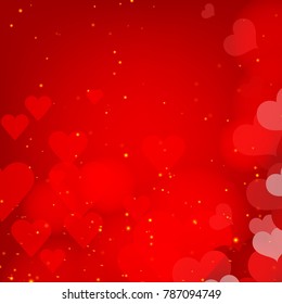 Abstract  Happy Valentines Day background / texture isolated on love based theme background can be used as valentine love greeting card,header, banner 