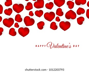 Abstract Happy Valentine's Day elegant stylish background
