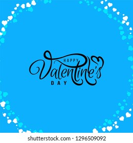 Abstract Happy Valentine's day greeting card