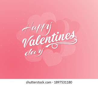 Abstract happy valentines day logo, happy valentines day background, love vector logo design