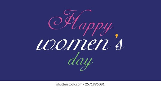 Abstract happy women's day logo, happy women's day, love vector logo design, pink color, red color, black color logo design