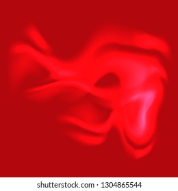 Abstract hase symbol - glow transparent fog.