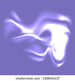 Abstract hase symbol - glow transparent fog.