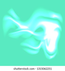 Abstract hase symbol - glow transparent fog.